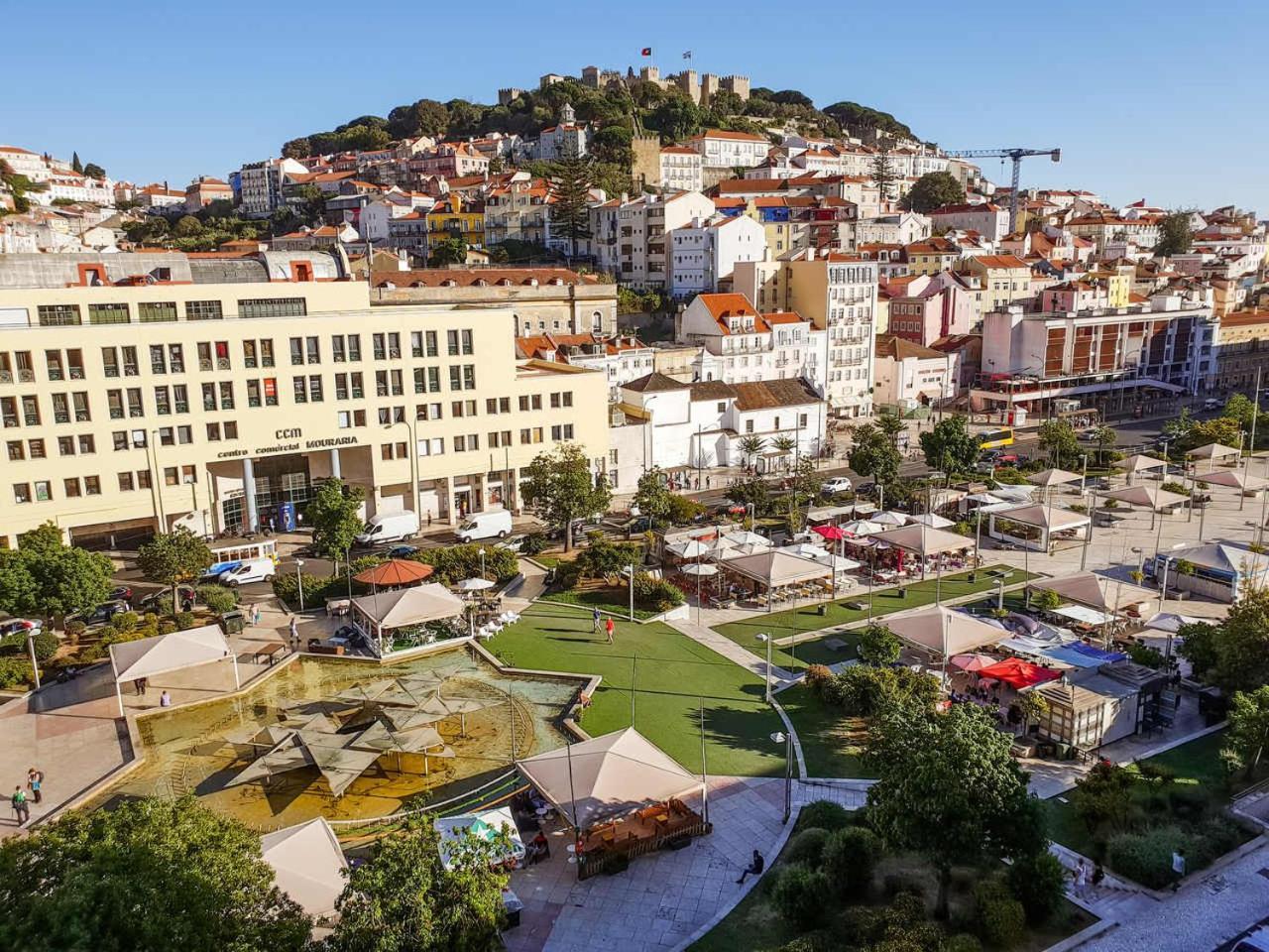 Costa Do Castelo Terrace, Em Rua Dos Lagares 8 Appartement Lissabon Buitenkant foto