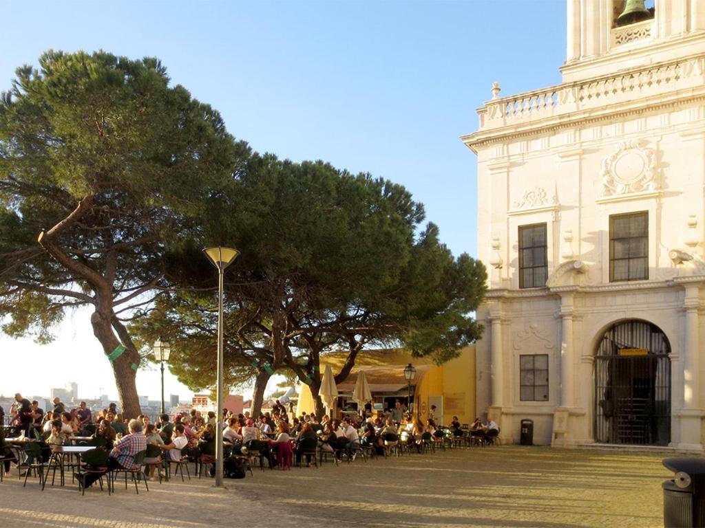 Costa Do Castelo Terrace, Em Rua Dos Lagares 8 Appartement Lissabon Buitenkant foto