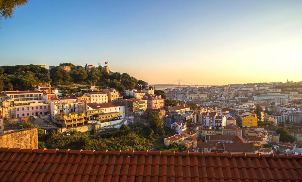 Costa Do Castelo Terrace, Em Rua Dos Lagares 8 Appartement Lissabon Buitenkant foto
