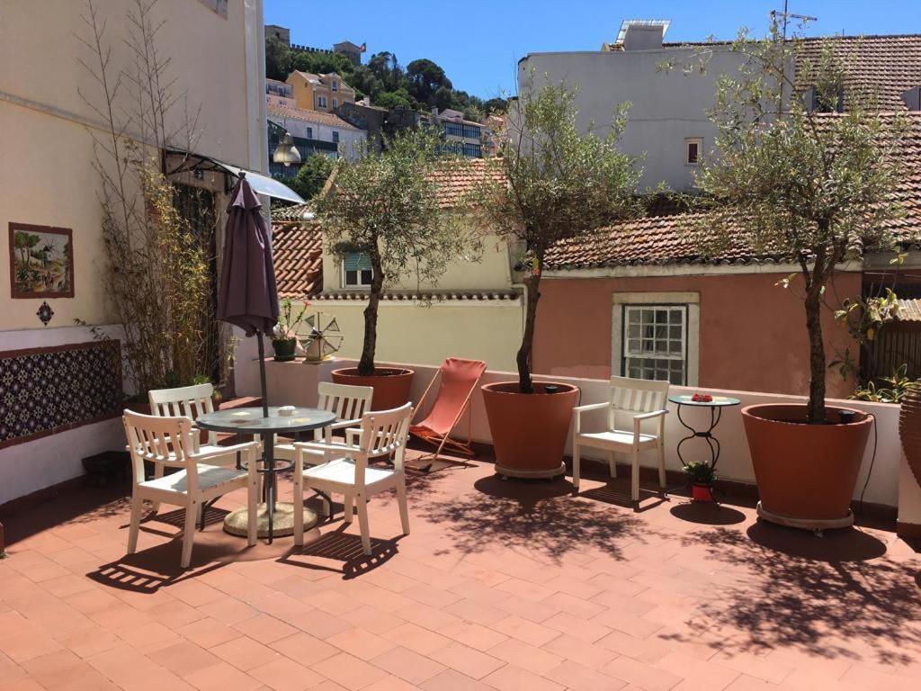 Costa Do Castelo Terrace, Em Rua Dos Lagares 8 Appartement Lissabon Buitenkant foto