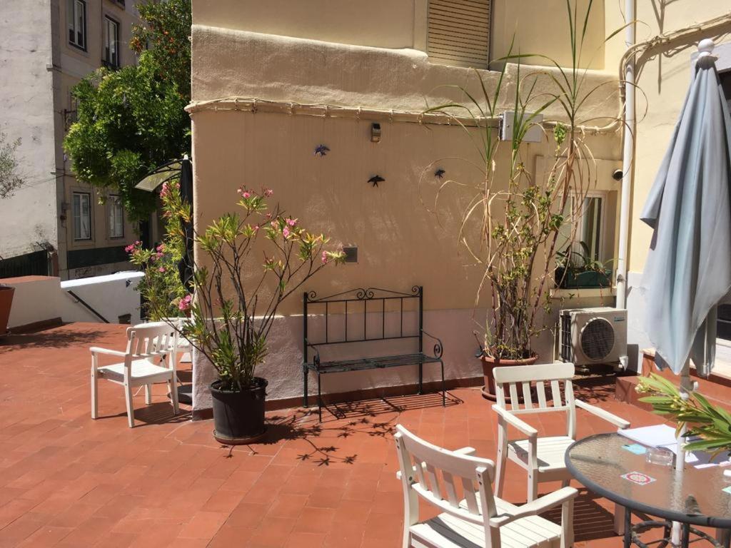 Costa Do Castelo Terrace, Em Rua Dos Lagares 8 Appartement Lissabon Buitenkant foto