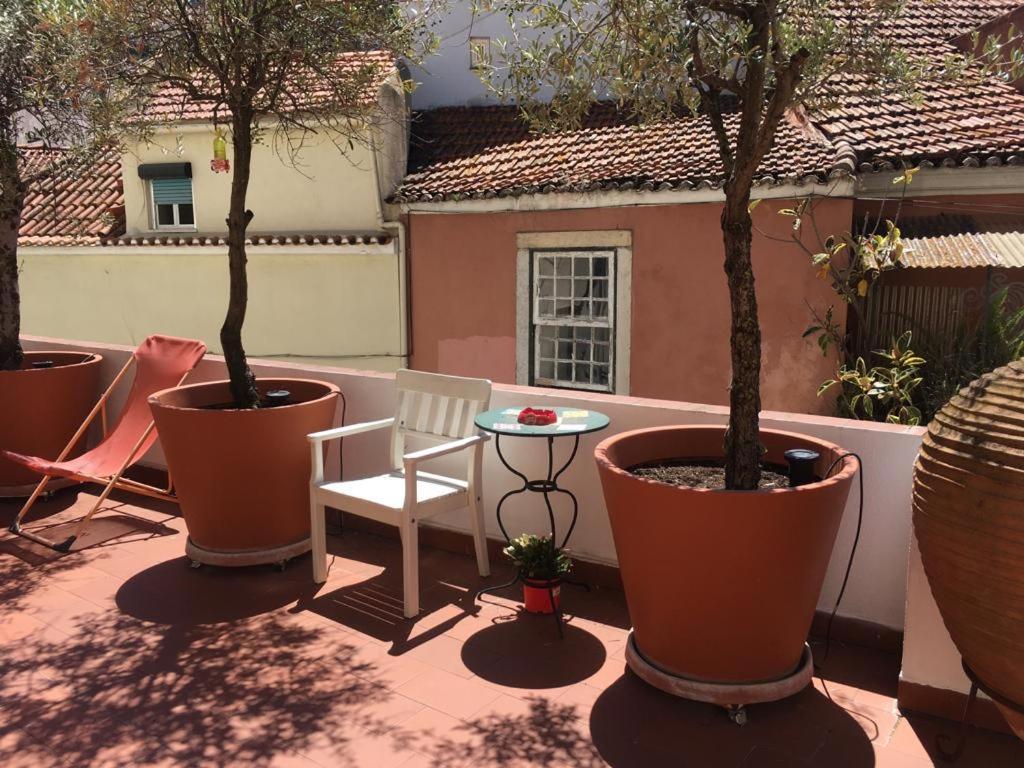 Costa Do Castelo Terrace, Em Rua Dos Lagares 8 Appartement Lissabon Buitenkant foto