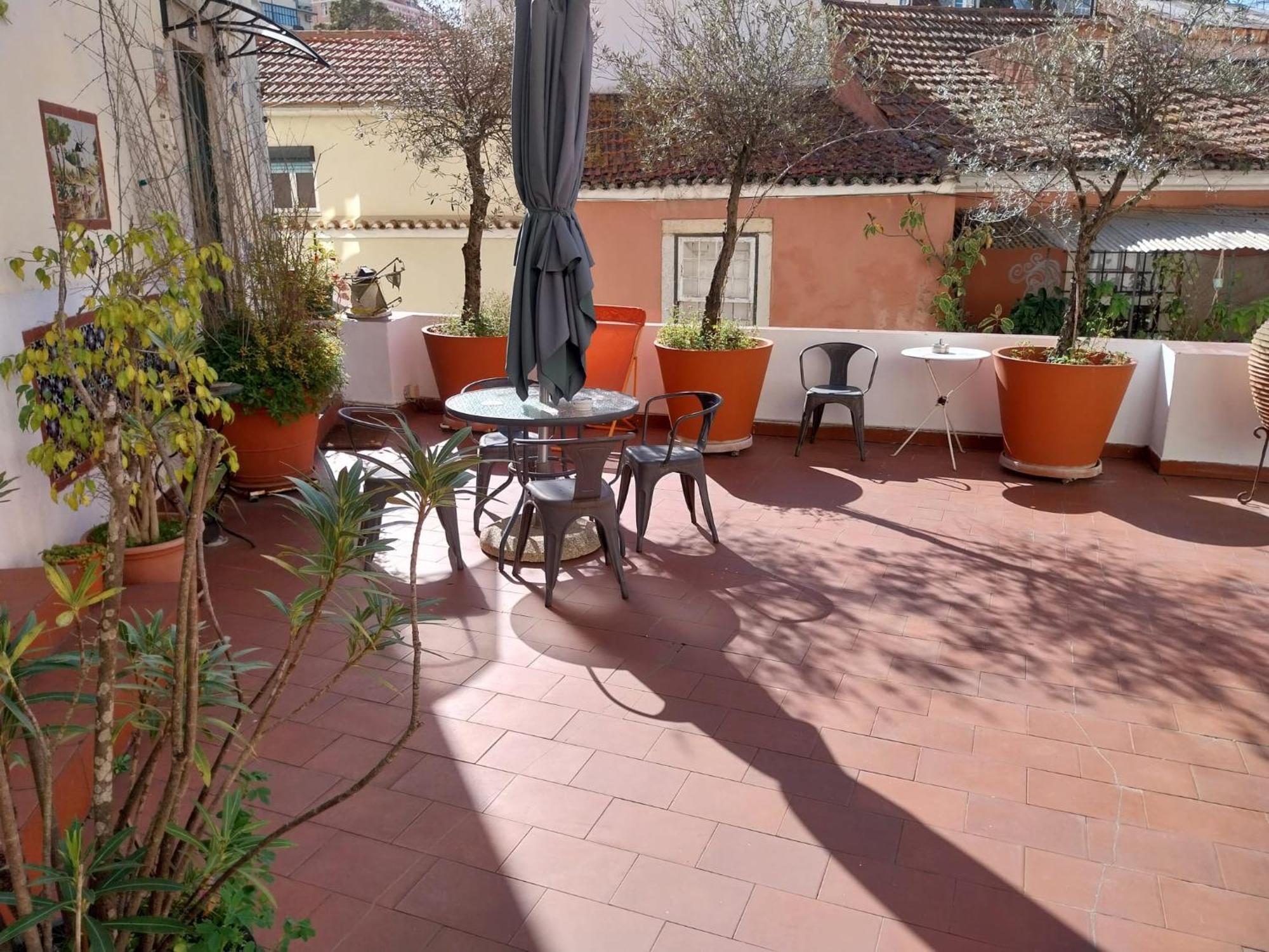 Costa Do Castelo Terrace, Em Rua Dos Lagares 8 Appartement Lissabon Buitenkant foto